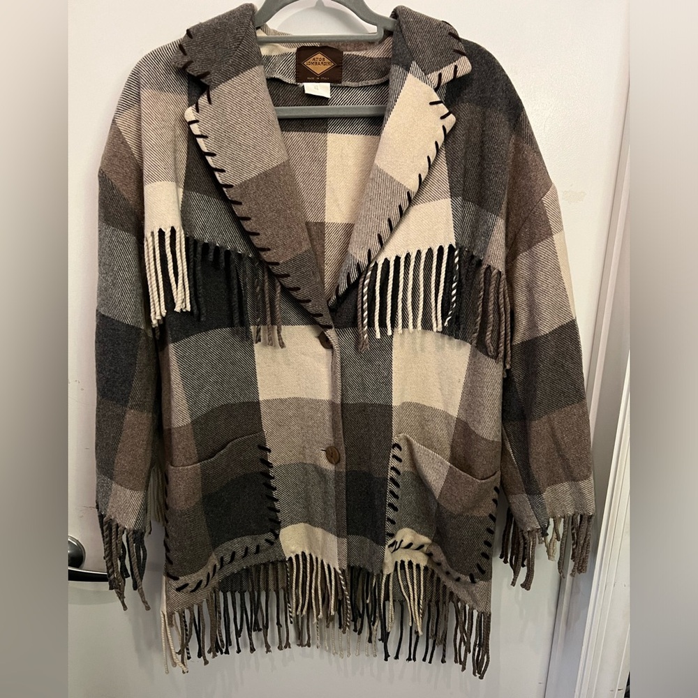 Fall Fringe Vintage Jacket